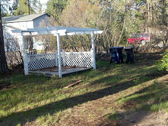 Gazebo and side yard