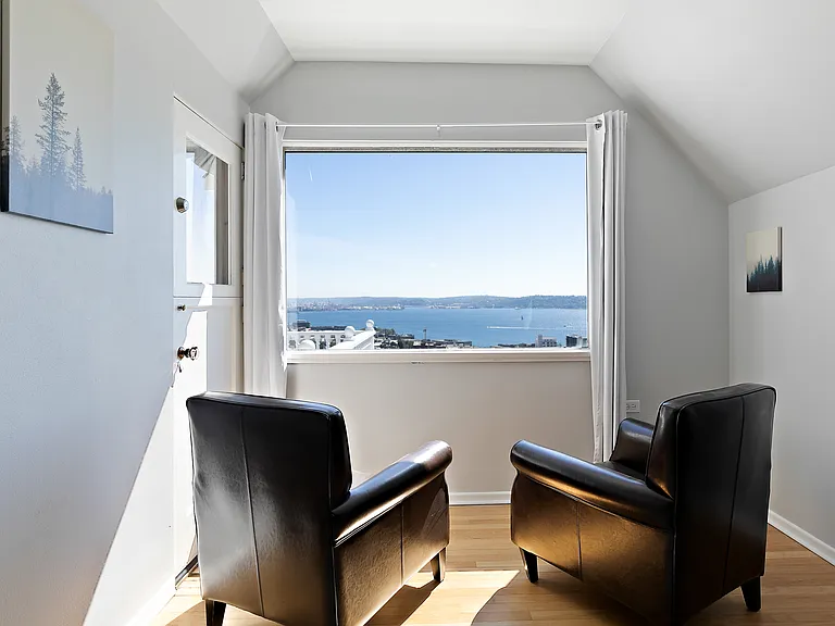 View from upper bedroom