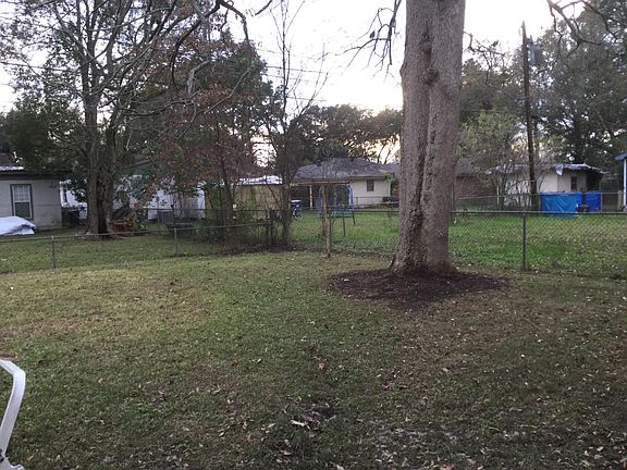 Large backyard 