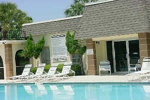Club house with pool