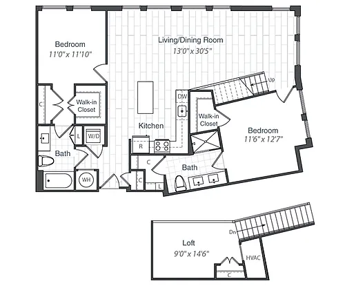 Floor plan B20L-1432