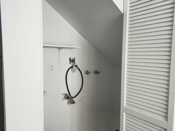 Laundry closet