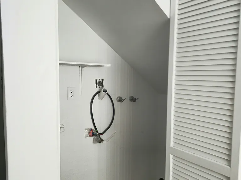 Laundry closet