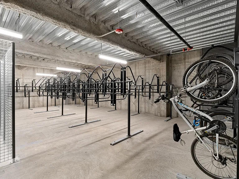 Community Bicycle Storage Space Underground