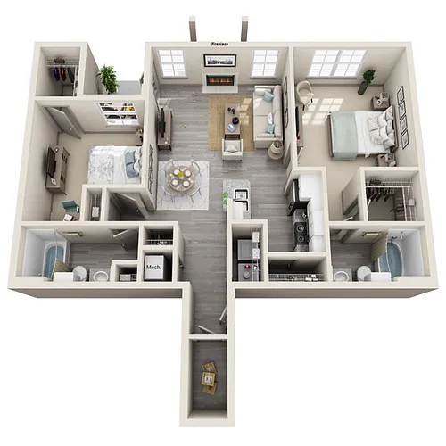 Floor plan Dogwood Lower