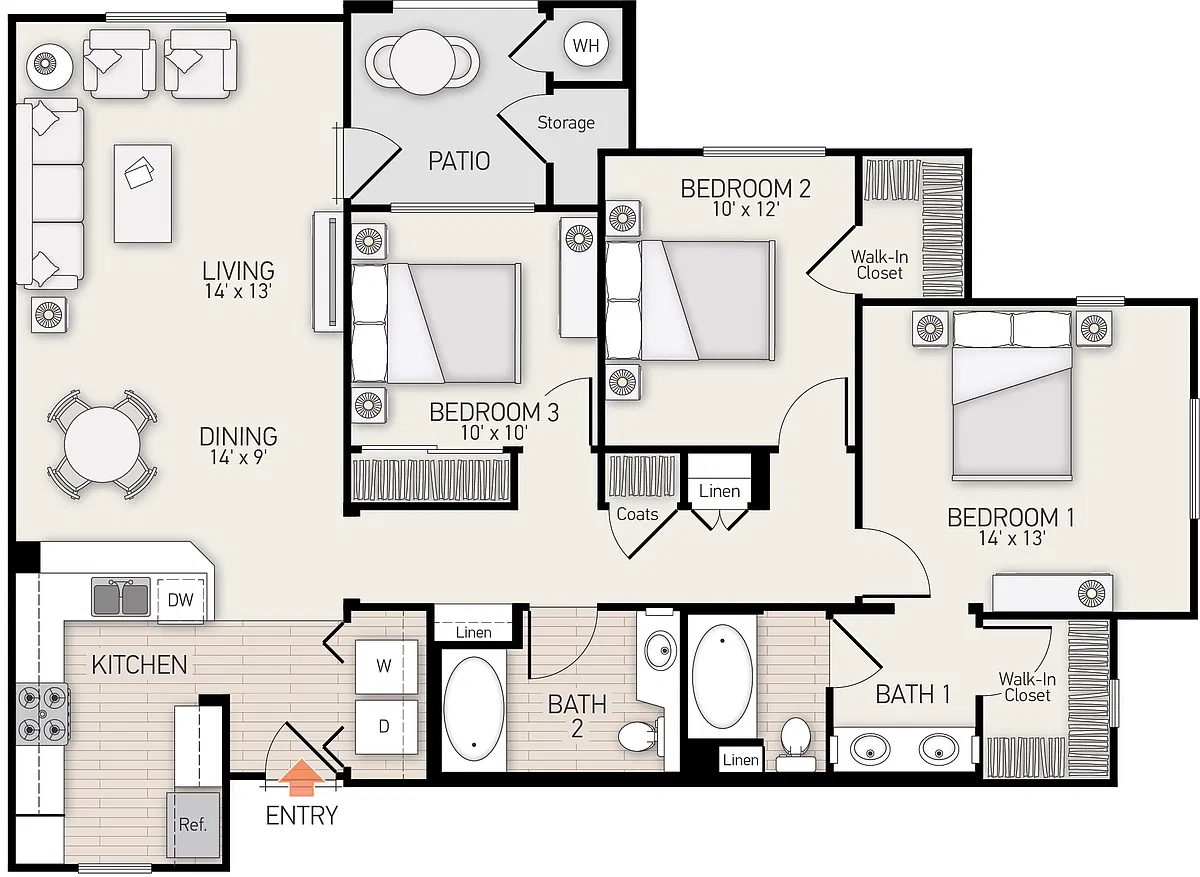 Floor plan Plan X