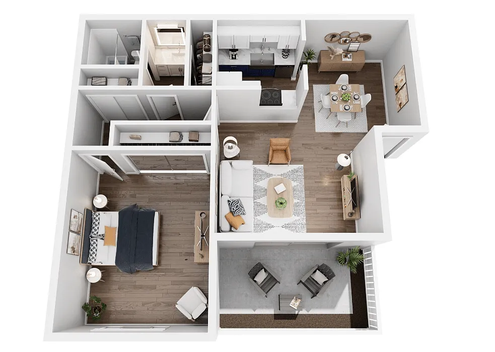 Floor plan The Current