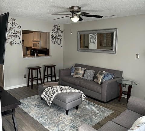 Modern Furnished Living Room