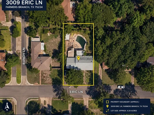 3009 Eric Ln, Farmers Branch, TX 75234
