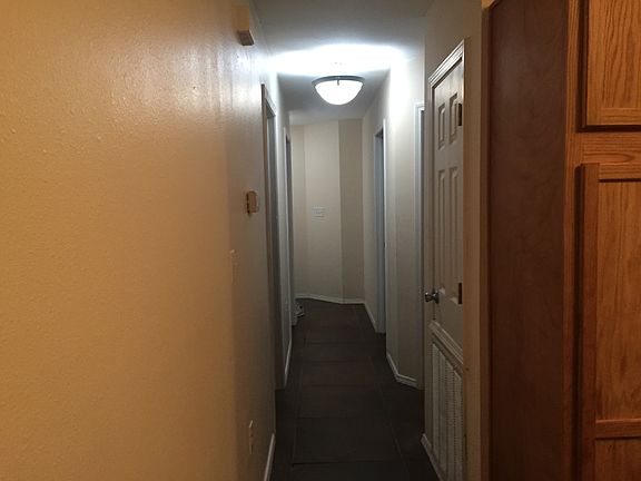 Hallway view from kitchen 