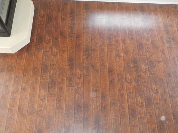 Wood floors downstairs