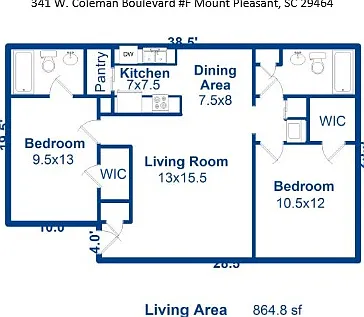 341 W Coleman Blvd #F — Photo 2