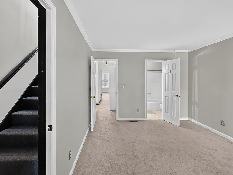 Master bedroom and stairs upto loft