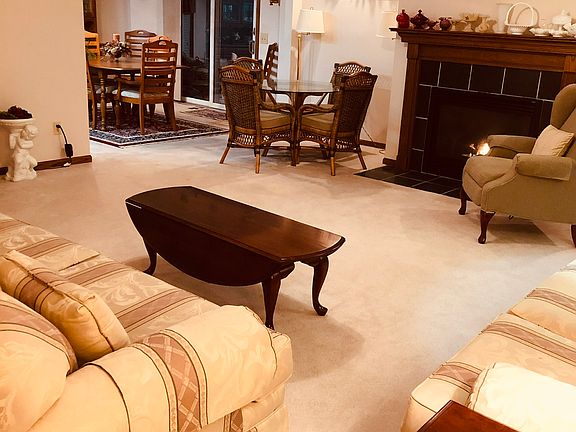 Main living/dining area.