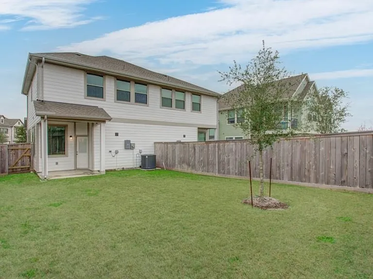 Ample backyard space