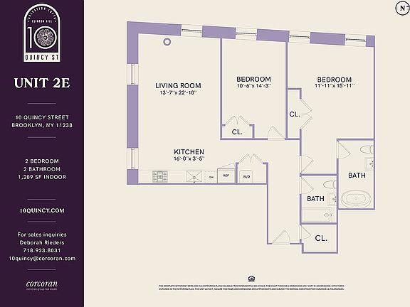 3rd image of 10 Quincy St APT 2E