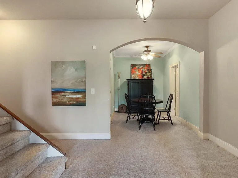 Finished basement (with some unfinished areas for storage)