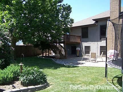 Deck off of Master Bedroom