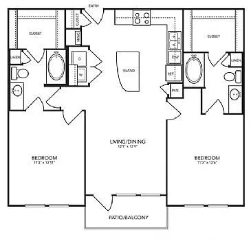 Floor plan B2