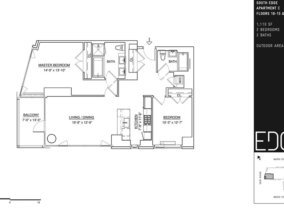 1st image of 22 N 6th St APT 23C
