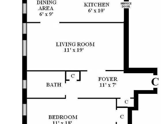 2nd image of 698 W End Ave APT 9C