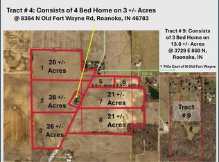 8384 N Old Fort Wayne Rd, Roanoke, IN 46783