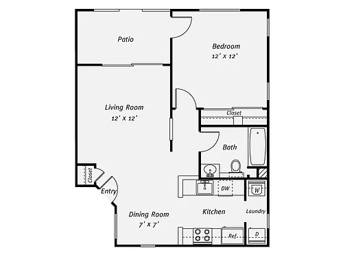 Floor plan A1