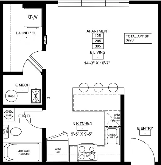102 E Healey St #204 — Photo 19