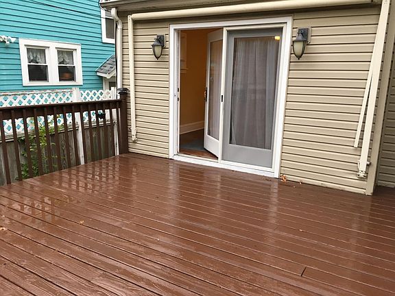 Back view of the big deck