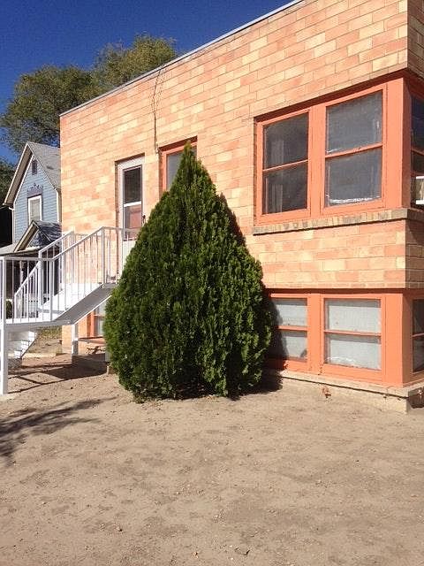 Landscaping in progress