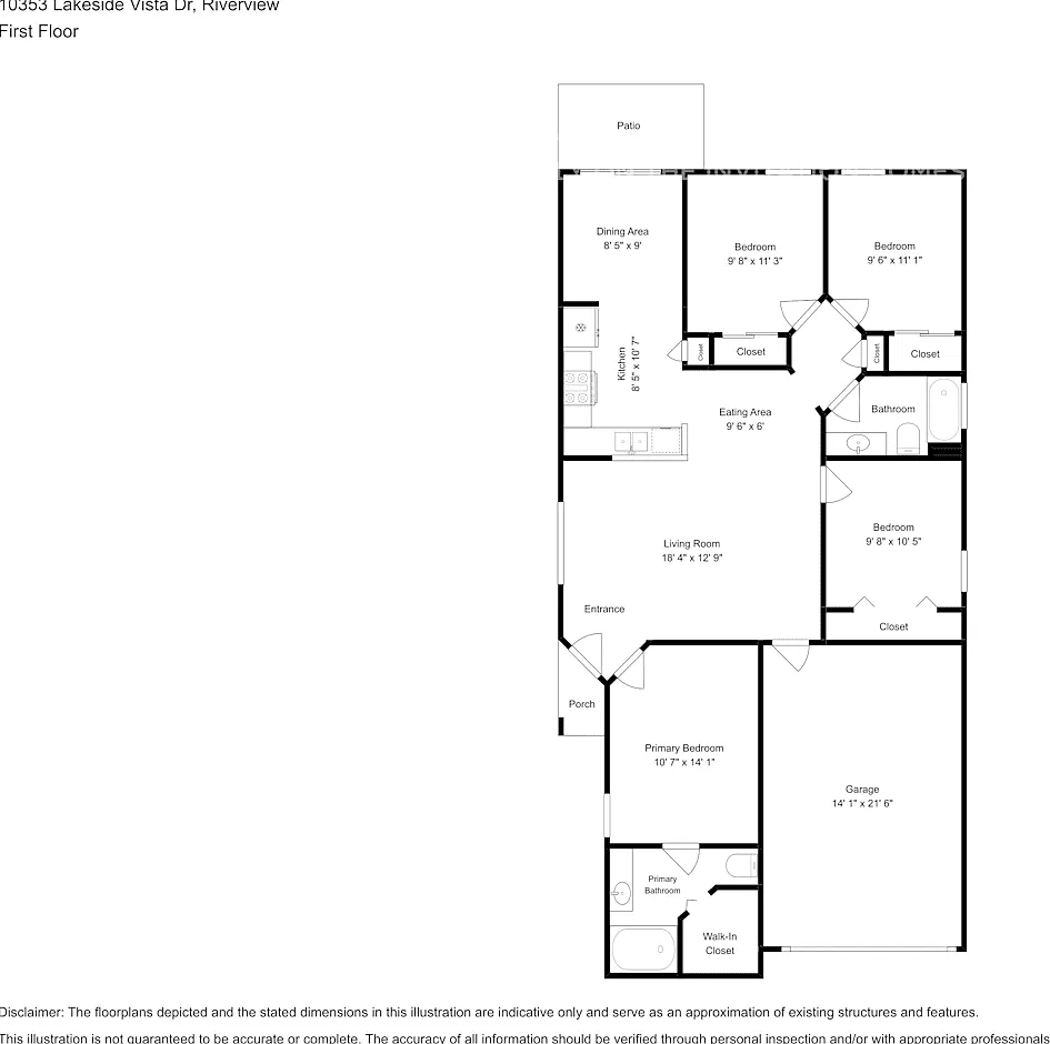 10353 Lakeside Vista Dr Riverview, FL 33569 — Photo 2
