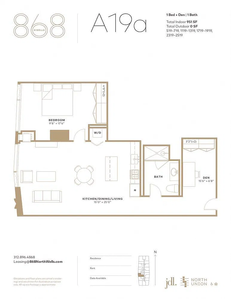Floor plan A19A