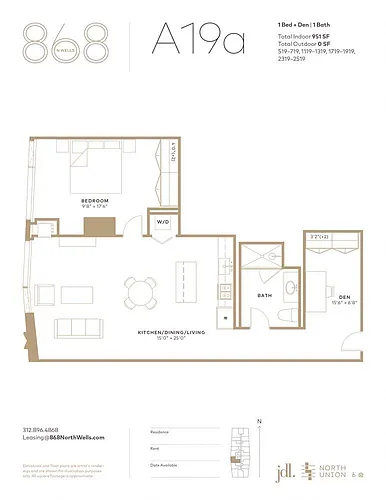 Floor plan A19A