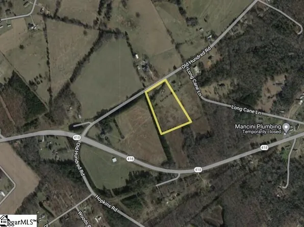 Old Hundred Rd, Pelzer, SC 29669