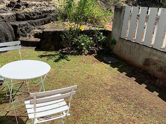 Small backyard
