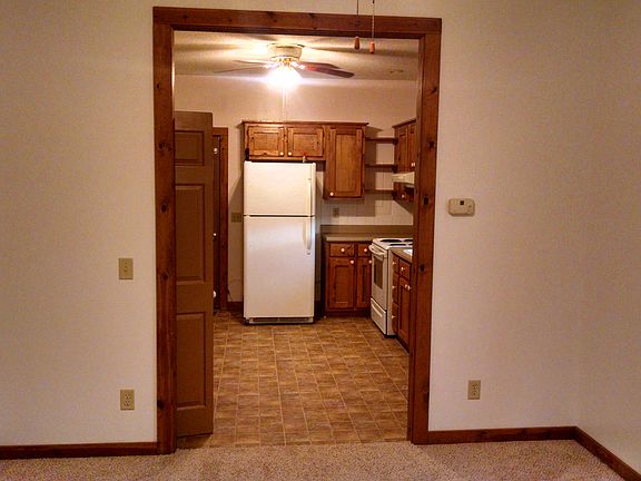 Living room into Kitchen