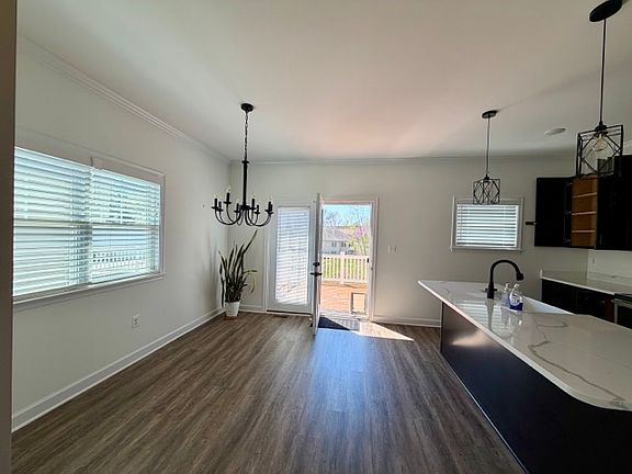 Large SW facing kitchen.