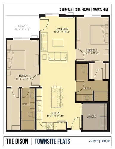 Floor plan Bison