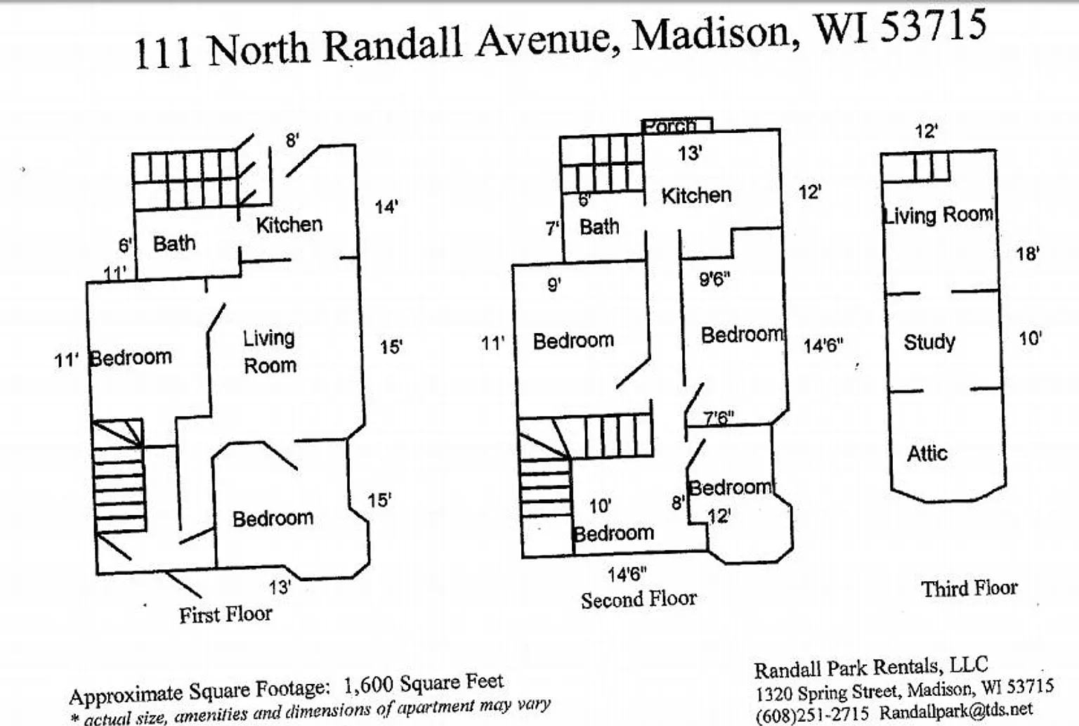 6bd + 2 Den Bucky House On N Randall Ave Best Tailgating House — Photo 2