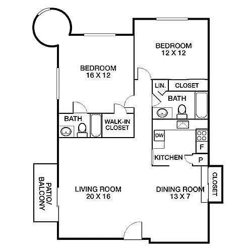 Floor plan Astor II