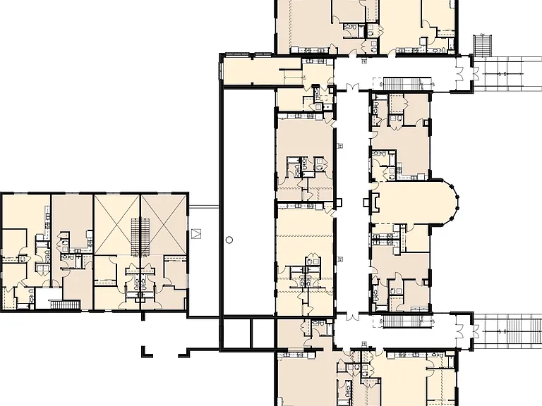 2nd Floor Units Layout