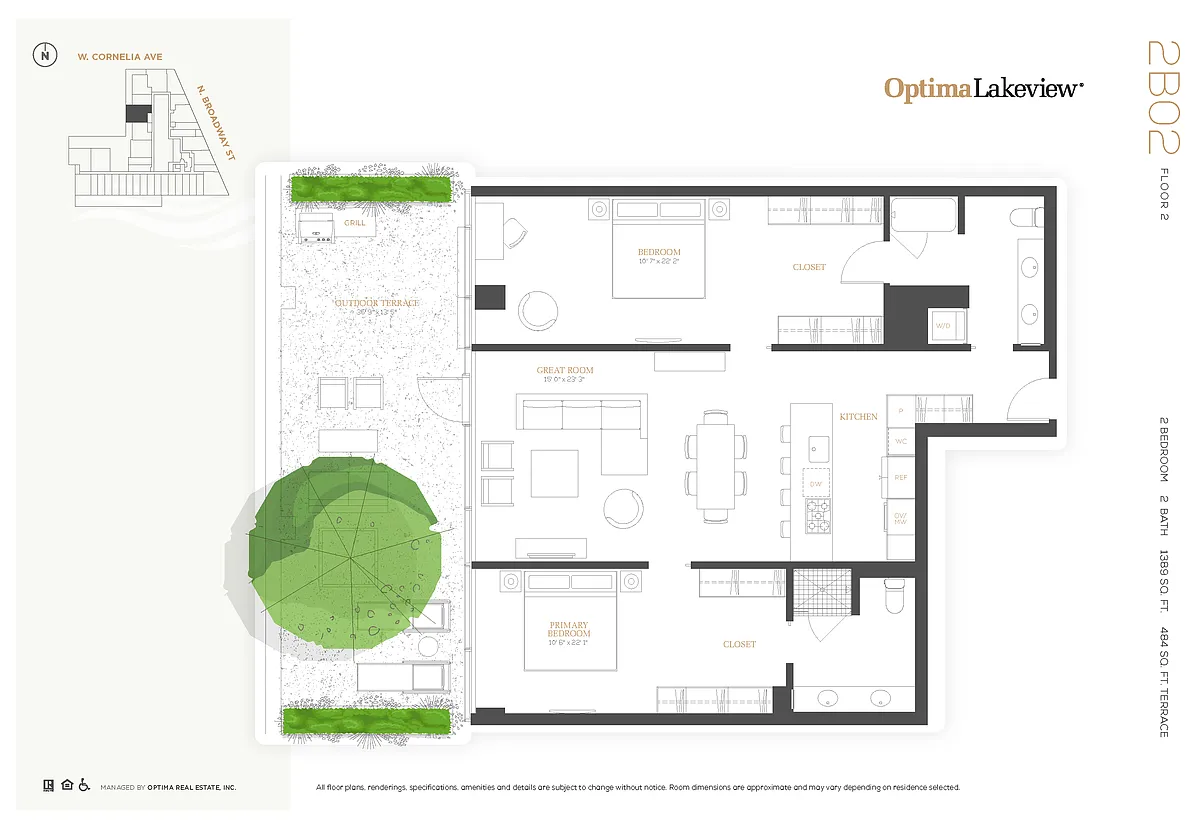 Floor plan 2B02