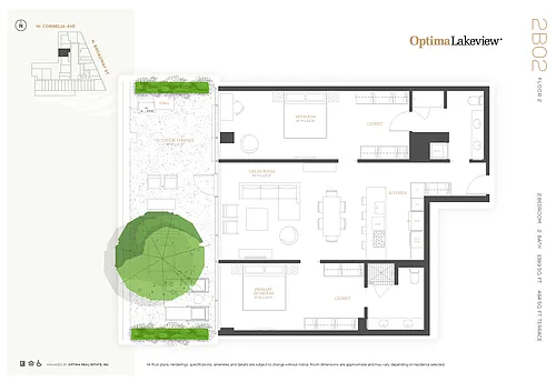 Floor plan 2B02