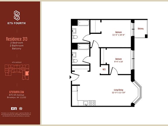 2nd image of 875 4th Ave APT 313