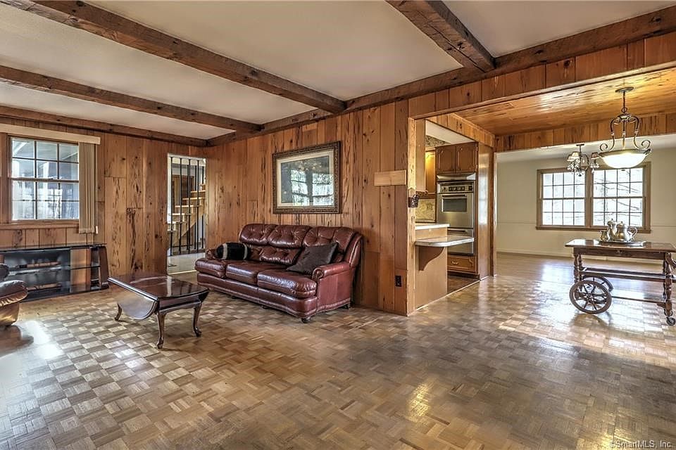 Den adjoins Breakfast area and leads to dining room