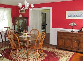 Dining Room Open to Kitchen