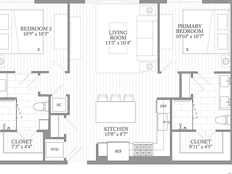 2S | 2bed 2bath 2S | 2bed 2bath