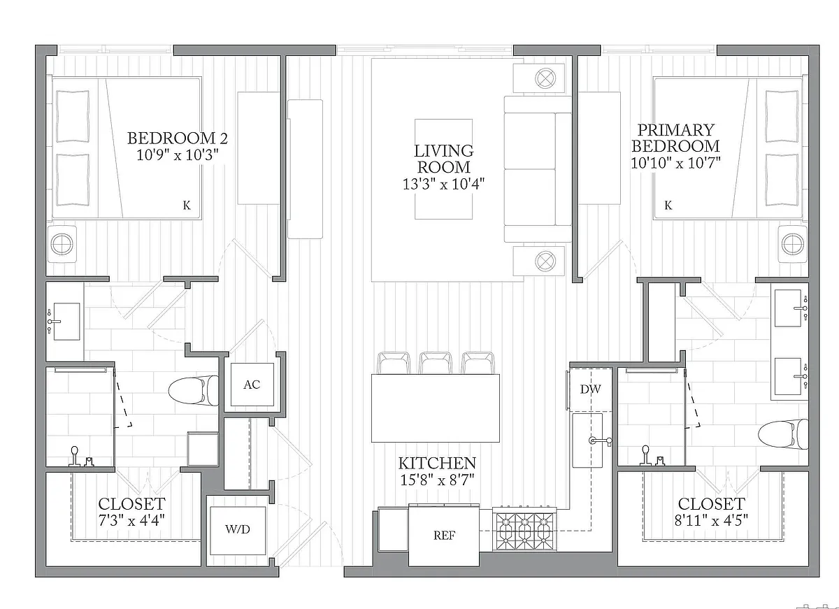 Floor plan 2S