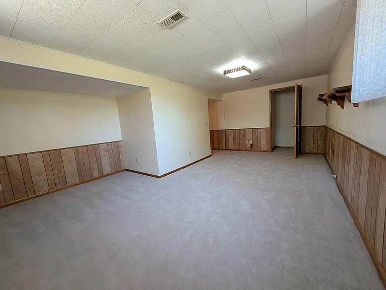 Basement rec room