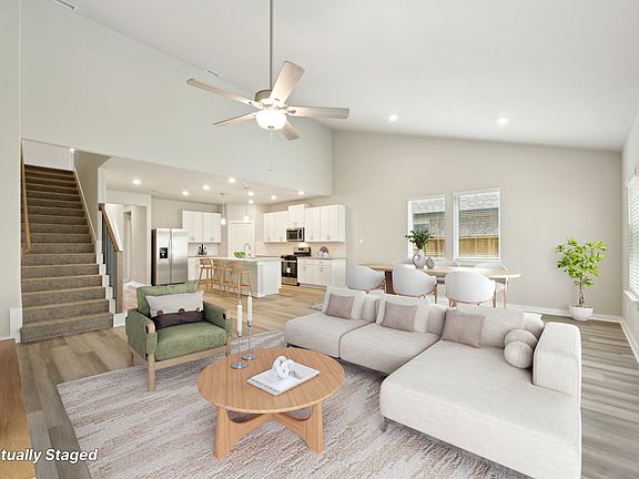 The Kessler floorplan in Stewart s Ranch of Conroe, TX.